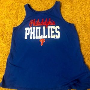 Girls XL Philadelphia Phillies tank top